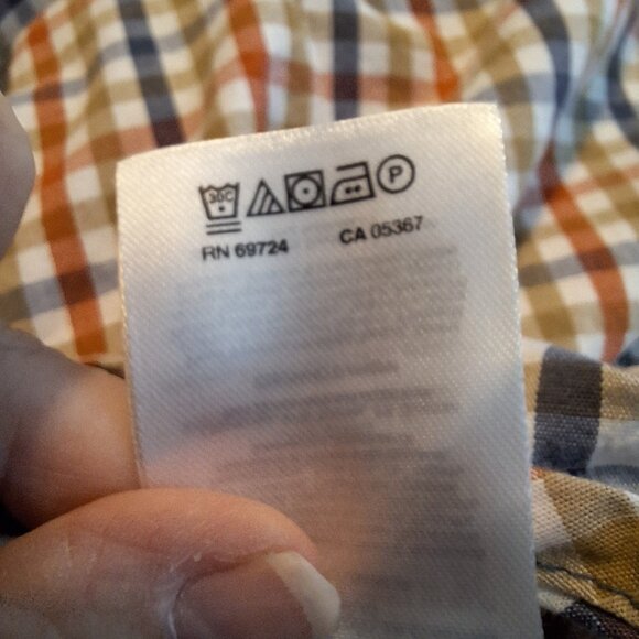 Men’s Columbia Long Sleeve Colorful Plaid Button-Down‎ Shirt Logo Pocket Size M - Picture 11 of 11